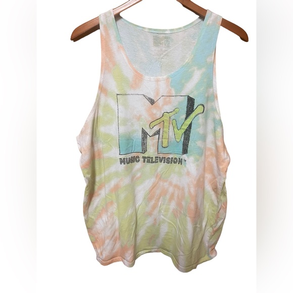 MTV Other - MTV Music Television Tie Dye Tank Top Size XL